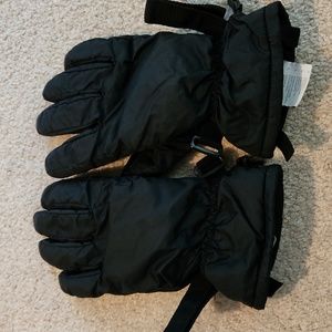 Black Columbia ski gloves youth large